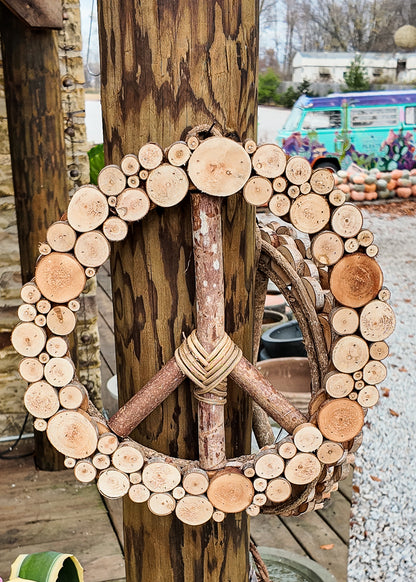 16" Eco-Friendly Peace Wreath